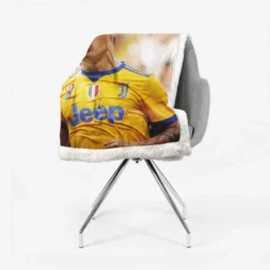 Paulo Bruno Dybala enthusiastic sports Player Sherpa Fleece Blanket 2