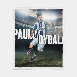 Paulo Bruno Dybala healthy sports Player Sherpa Fleece Blanket 1