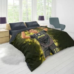 Paulo Bruno Dybala mercurial Juve Soccer Player Duvet Cover 1