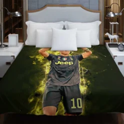 Paulo Bruno Dybala mercurial Juve Soccer Player Duvet Cover
