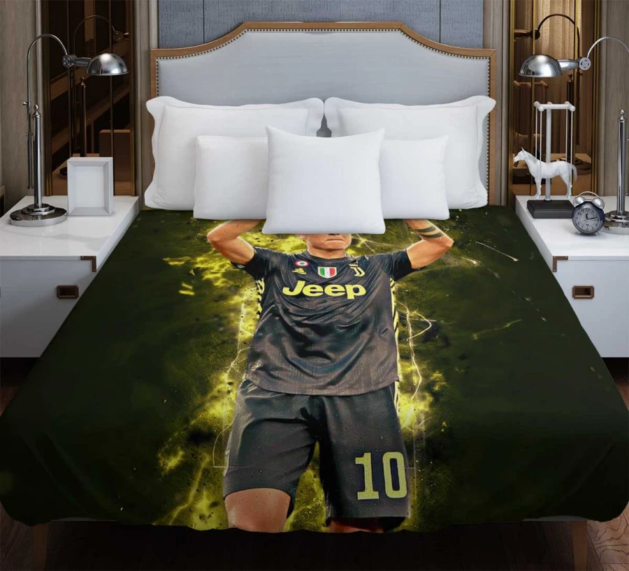 Paulo Bruno Dybala mercurial Juve Soccer Player Duvet Cover