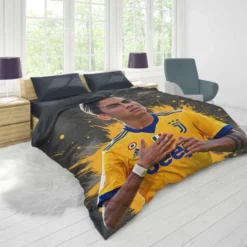 Paulo Bruno Dybala sharp Juve Football Player Duvet Cover 1