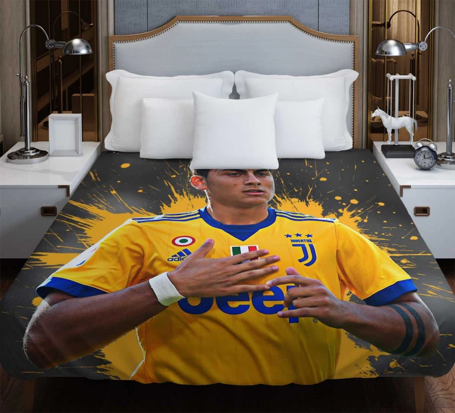 Paulo Bruno Dybala sharp Juve Football Player Duvet Cover