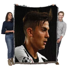 Paulo Bruno Dybala vivacious Football Player Woven Blanket