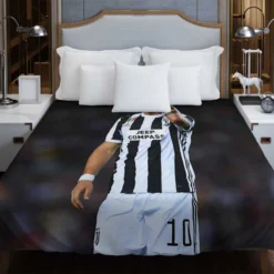 Paulo Dybala committed sports Player Duvet Cover