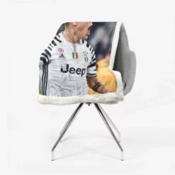 Paulo Dybala elite Juve sports Player Sherpa Fleece Blanket 2