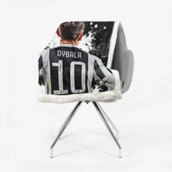 Paulo Dybala flexible Football Player Sherpa Fleece Blanket 2