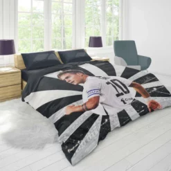 Paulo Dybala sportive Football Player Duvet Cover 1