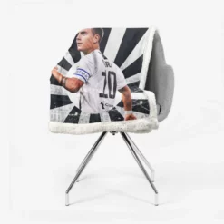 Paulo Dybala sportive Football Player Sherpa Fleece Blanket 2