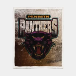 Penrith Panthers Popular Australian Rugby Club Sherpa Fleece Blanket 1