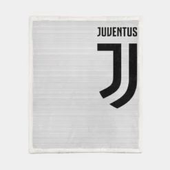 Persistent Football Club Juventus Logo Sherpa Fleece Blanket 1