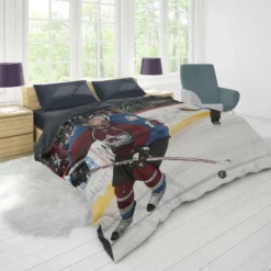 Peter Forsberg Excellent NHL Hockey Player Duvet Cover 1