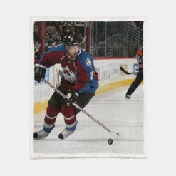 Peter Forsberg Excellent NHL Hockey Player Sherpa Fleece Blanket 1