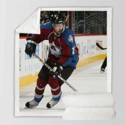 Peter Forsberg Excellent NHL Hockey Player Sherpa Fleece Blanket