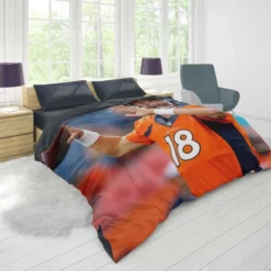 Peyton Manning American Football Quarterback Duvet Cover 1