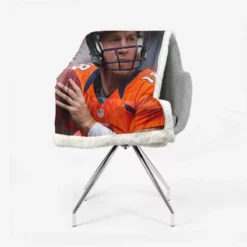 Peyton Manning Energetic NFL Football Player Sherpa Fleece Blanket 2