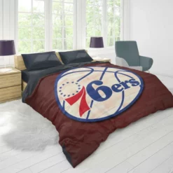 Philadelphia 76ers Excellent NBA Basketball Team Duvet Cover 1