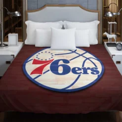 Philadelphia 76ers Excellent NBA Basketball Team Duvet Cover