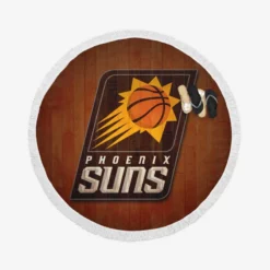 Phoenix Suns Professional NBA Basketball Club Round Beach Towel