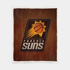 Phoenix Suns Professional NBA Basketball Club Sherpa Fleece Blanket 1