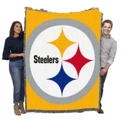 Pittsburgh Steelers Exciting NFL Club Woven Blanket