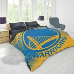 Popular American Basketball team Golden State Warriors Duvet Cover 1