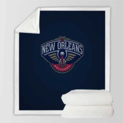 Popular American NBA Club New Orleans Pelicans Sherpa Fleece Blanket
