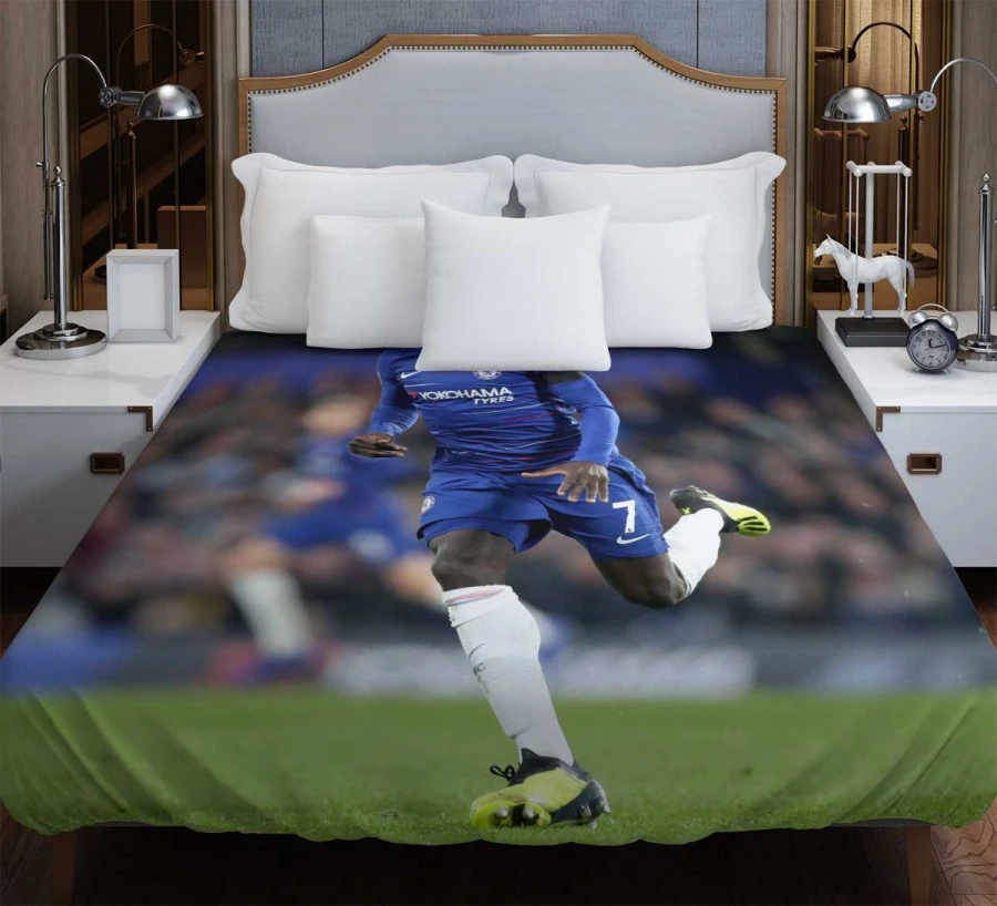 Popular Chelsea Football Player N Golo Kante Duvet Cover