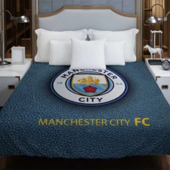 Popular England Soccer Club Manchester City Logo Duvet Cover