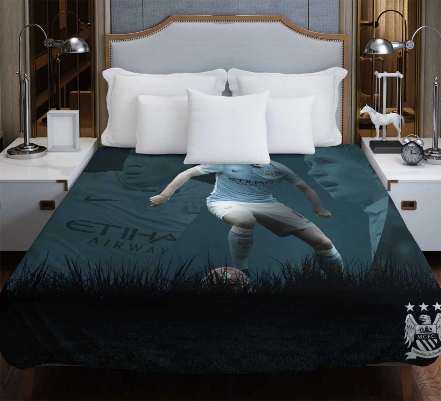 Popular Football Player Kevin De Bruyne Duvet Cover