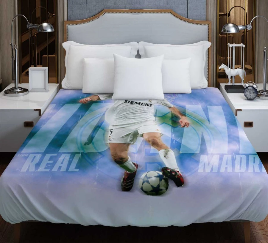 Popular Footballer Zinedine Zidane Duvet Cover