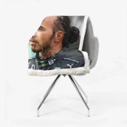 Popular Formula 1 Driver Lewis Hamilton Sherpa Fleece Blanket 2