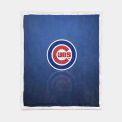 Popular MLB Baseball Club Chicago Cubs Sherpa Fleece Blanket 1