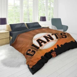 Popular MLB Team San Francisco Giants Duvet Cover 1