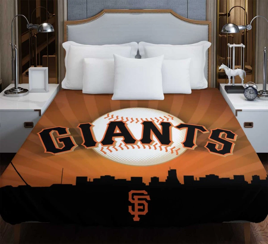 Popular MLB Team San Francisco Giants Duvet Cover