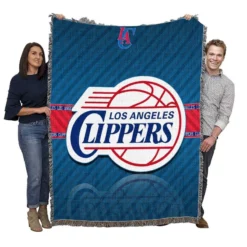 Popular NBA Basketball Club Los Angeles Clippers Woven Blanket