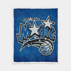 Popular NBA Basketball Club Orlando Magic Sherpa Fleece Blanket 1