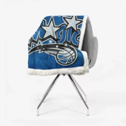 Popular NBA Basketball Club Orlando Magic Sherpa Fleece Blanket 2