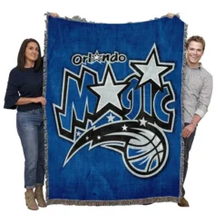 Popular NBA Basketball Club Orlando Magic Woven Blanket