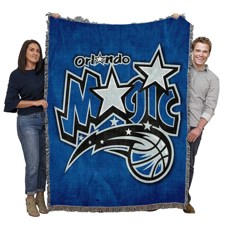 Popular NBA Basketball Club Orlando Magic Woven Blanket