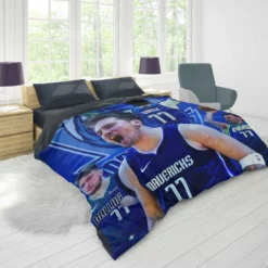 Popular NBA Basketball Player Luka Doncic Duvet Cover 1