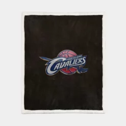 Popular NBA Basketball Team Cleveland Cavaliers Sherpa Fleece Blanket 1