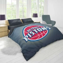 Popular NBA Basketball Team Detroit Pistons Duvet Cover 1