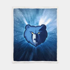 Popular NBA Basketball Team Memphis Grizzlies Sherpa Fleece Blanket 1