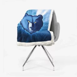 Popular NBA Basketball Team Memphis Grizzlies Sherpa Fleece Blanket 2