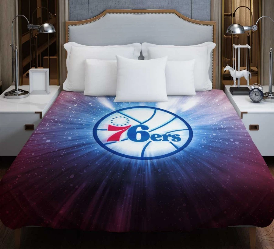 Popular NBA Basketball Team Philadelphia 76ers Duvet Cover