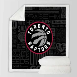 Popular NBA Basketball Team Toronto Raptors Sherpa Fleece Blanket