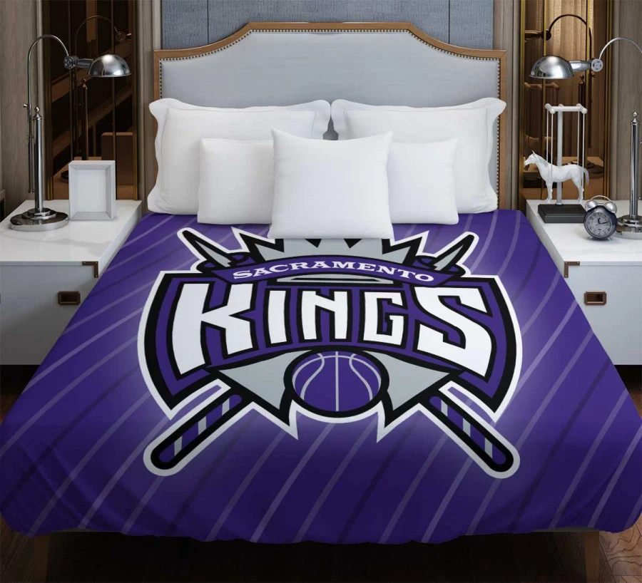 Popular NBA Team Sacramento Kings Duvet Cover