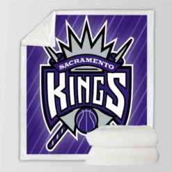 Popular NBA Team Sacramento Kings Sherpa Fleece Blanket