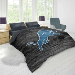 Popular NFL American Football Team Detroit Lions Duvet Cover 1